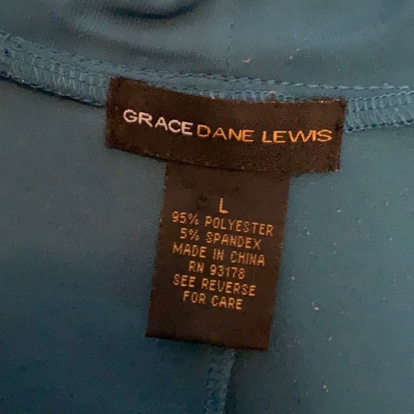 Grace Dane Lewis wrap blouse large - Picture 4 of 7